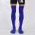 One Size Adult Long Soccer Socks: Blue