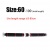 Door Horizontal Chin Bar: Black 60 - 100 cm
